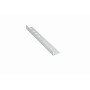 Genesis Aluminium Straight Edge Trim Matt Silver ESA100.81 10mm x 2.5m