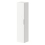Helmsley 35cm Wall Hung One Door Column Unit in Matt White