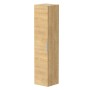 Helmsley 35cm Wall Hung One Door Column Unit in Burlington Oak