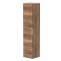 Helmsley 35cm Wall Hung One Door Column Unit in Flagstaff Oak