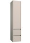 Dursley 35cm Two Drawer, One Door Wall Hung Column Unit in Cashmere