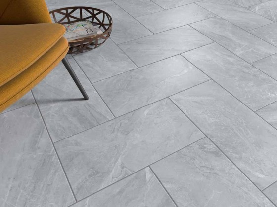 Marbellous Orobico Silver Porcelain Wall & Floor Tile 303x603mm