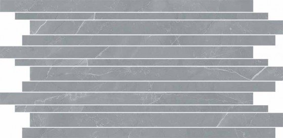 Marbellous Amani Grey Stick Mosaic Porcelain Floor and Wall Tile 325x600mm