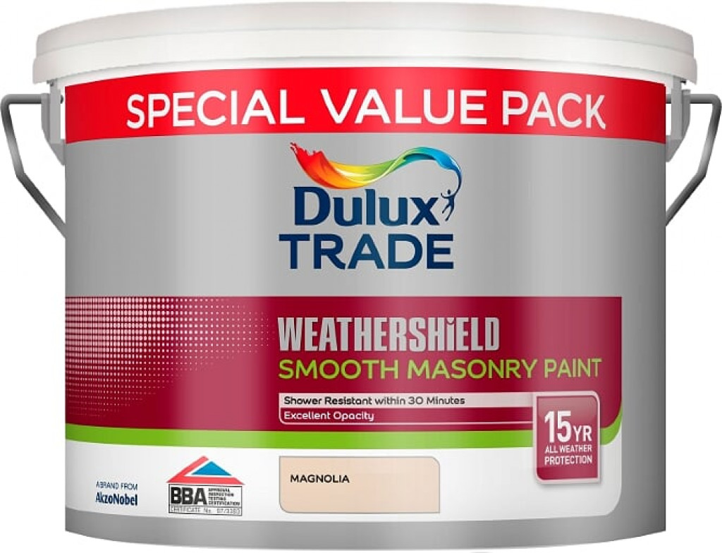 Dulux Trade Paint Weathershield Paint Smooth Masonry