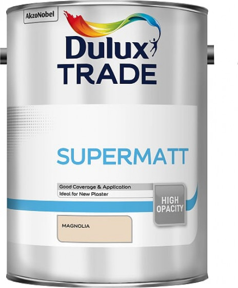 Dulux Trade Paint Supermatt Magnolia 5lt