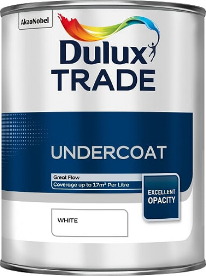 Dulux Trade Paint Undercoat White 1lt