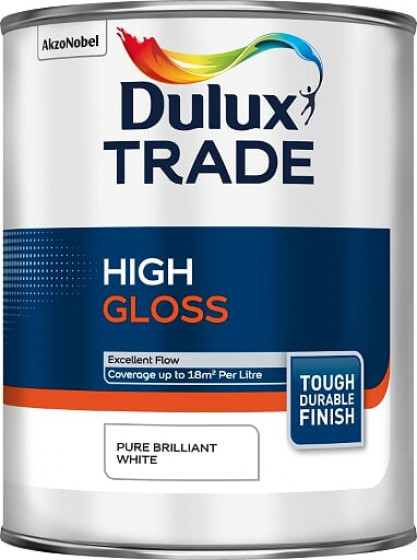 Dulux Trade Paint High Gloss Pbw 1lt