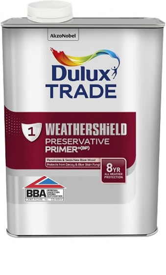 Dulux Trade Paint Weathershield Paint Ext Preservative Primer 1lt