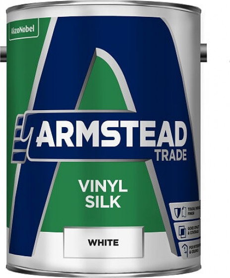 Armstead Trade Paint Vinyl Silk White 5lt