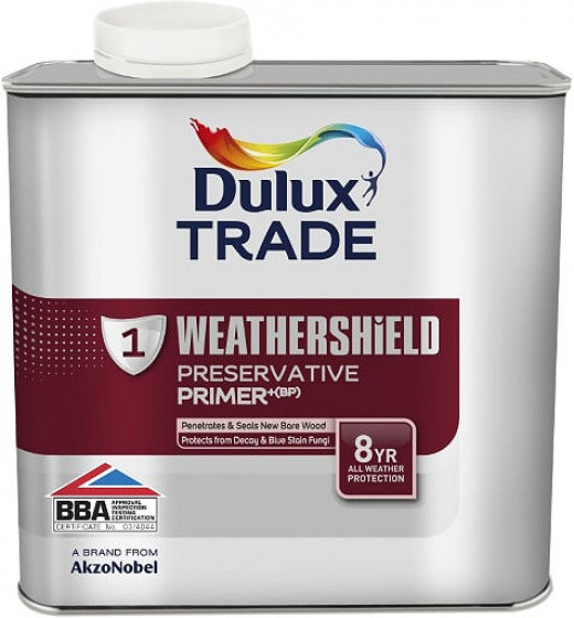 Dulux Trade Paint Weathershield Paint Preserv Primer Bp 2.5 L