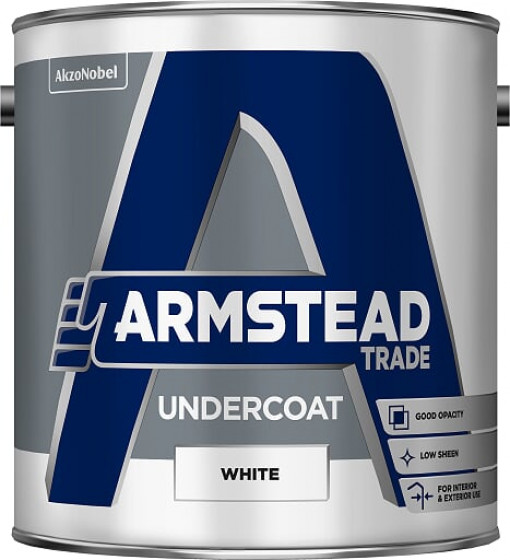 Armstead Trade Paint Undercoat White 2.5lt