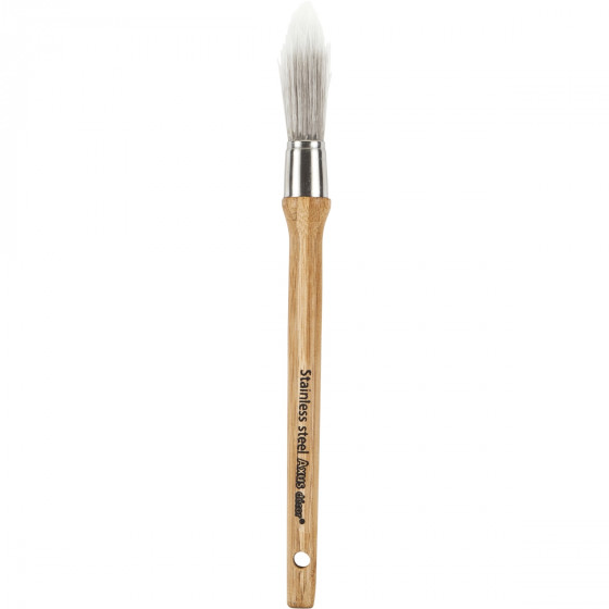 Axus Decor Grey Precision Brush Ss Ferrule 15mm