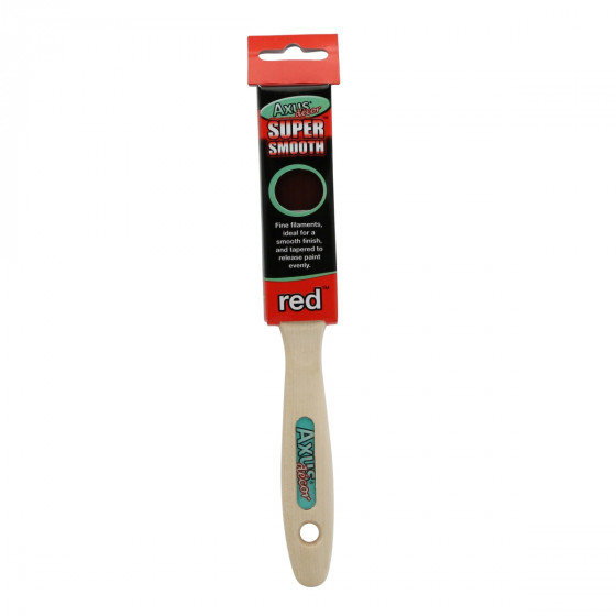 Axus Decor Red Super Smooth Brush 1