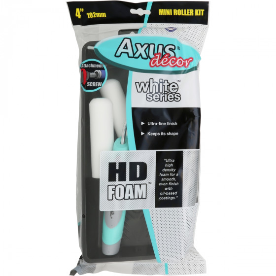 Axus Decor White Hd Foam Mini Kit 4