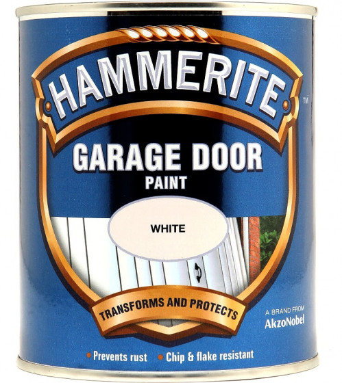Hammerite Garage Door Paint White 750ml