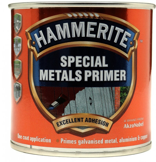 Hammerite Special Metals Primer Brick Red 250ml N&C Tiles and Bathrooms