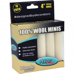 Axus Decor Blonde 100% Wool Mini Sleeve 4