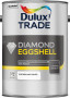 Dulux Trade Paint Diamond Eggshell Pbw 5lt