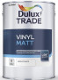 Dulux Trade Paint Vinyl Matt Light & Space Absolute White 5lt