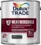 Dulux Trade Paint Weathershield Paint Exterior Undercoat Dark Grey 2.5l