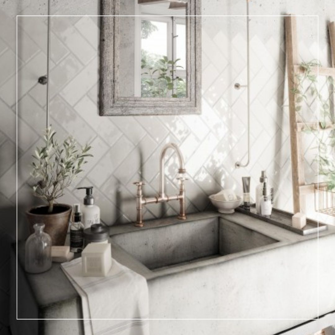 innovative tile layouts trend bathroom 2025 