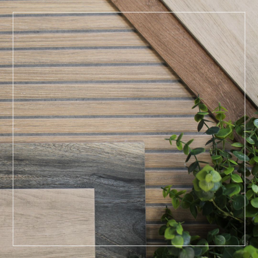 Wood effect bathroom floor tiles trend 2025