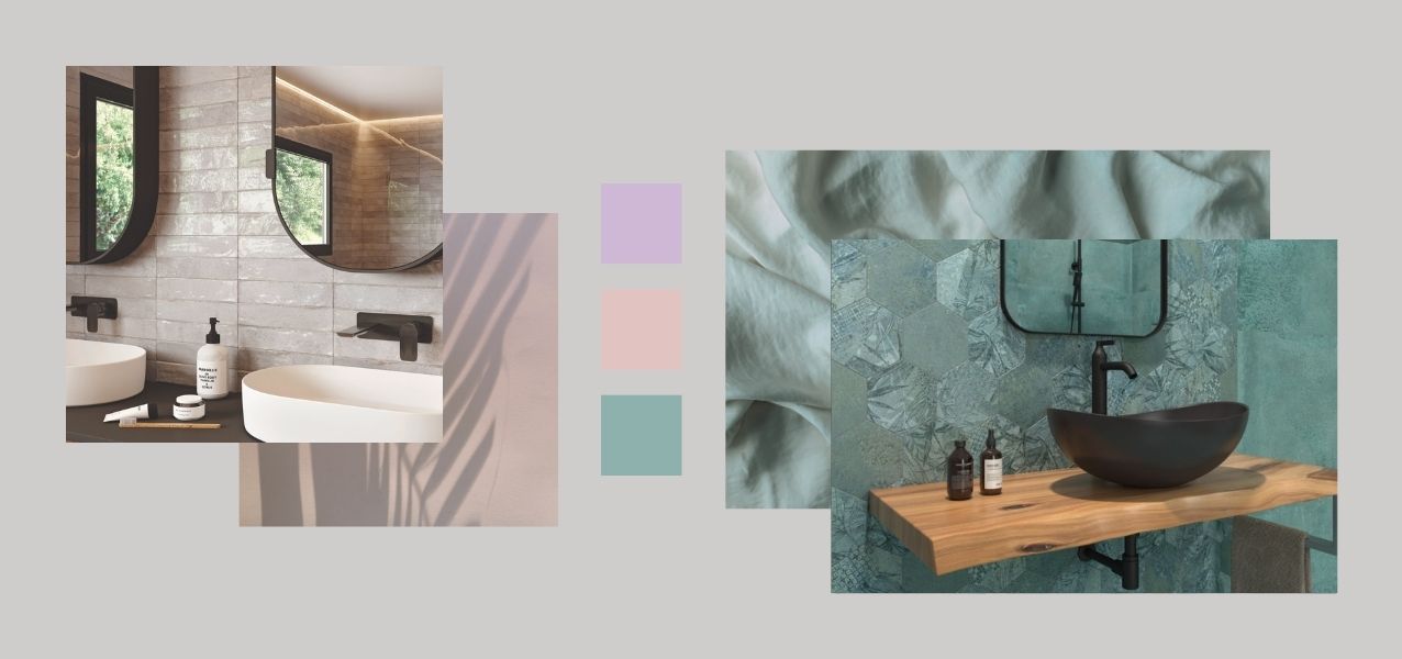Bathroom tiles Colours 2025