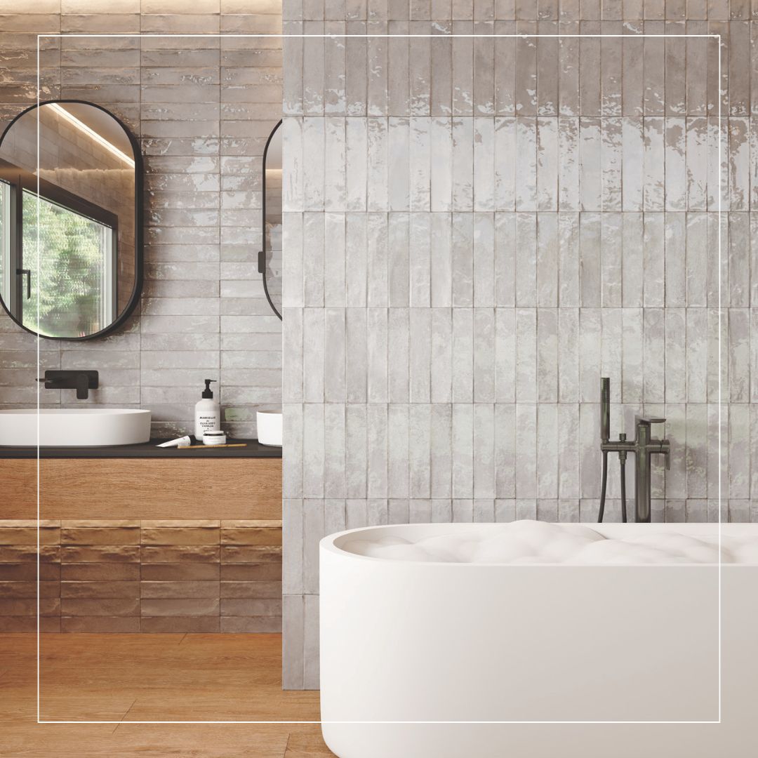 pink bathroom wall tiles trend