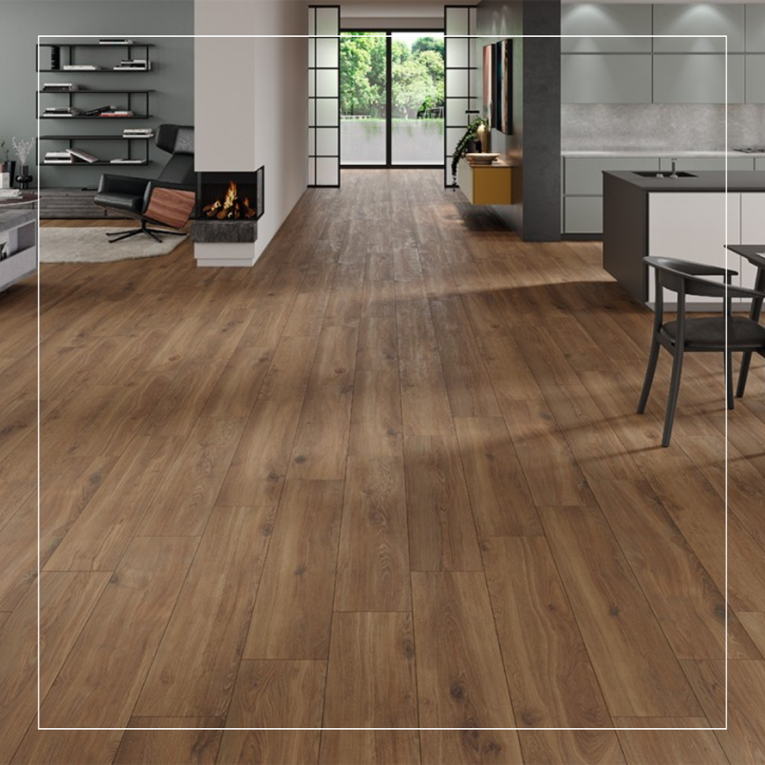 wood effect tiles for narrow hallway