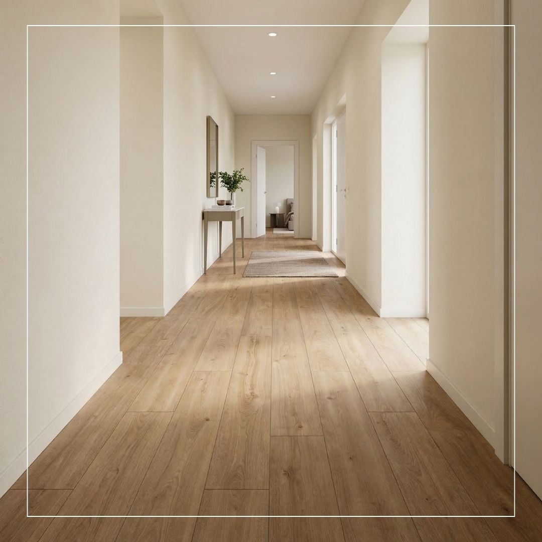 Hallway flooring ideas for narrow hall