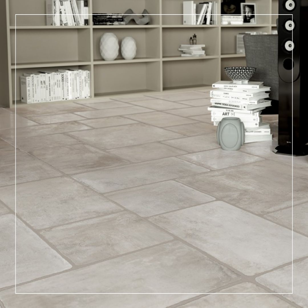 Stone effect tiles ideas for hallway