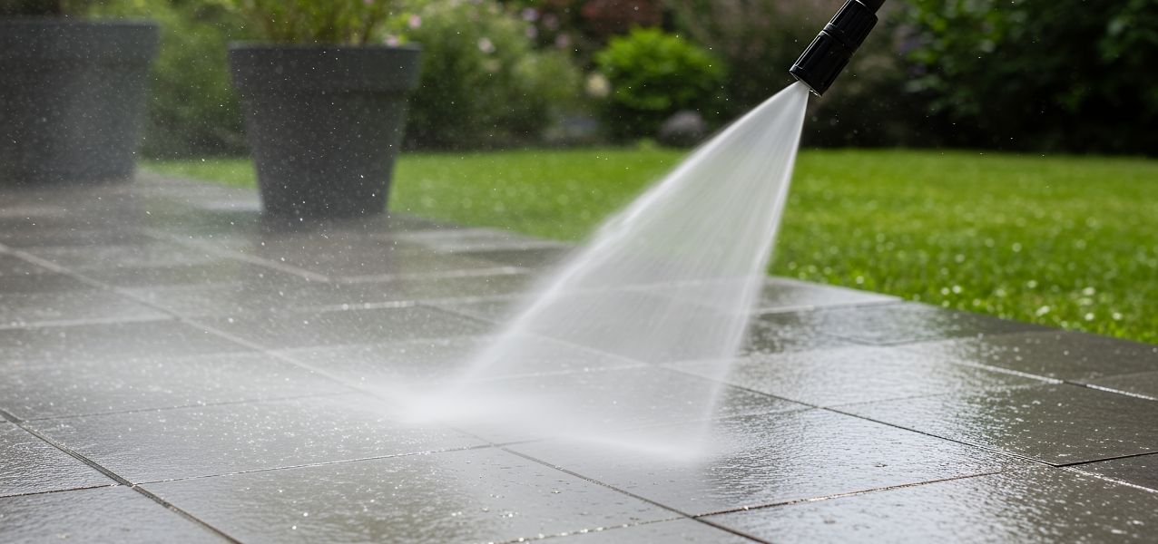 Can I Jet Wash Outdoor Porcelain Tiles?
