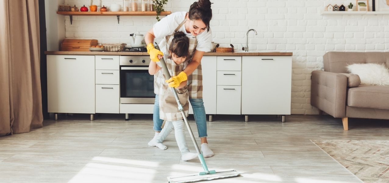 How to Clean Kitchen Floor Tiles