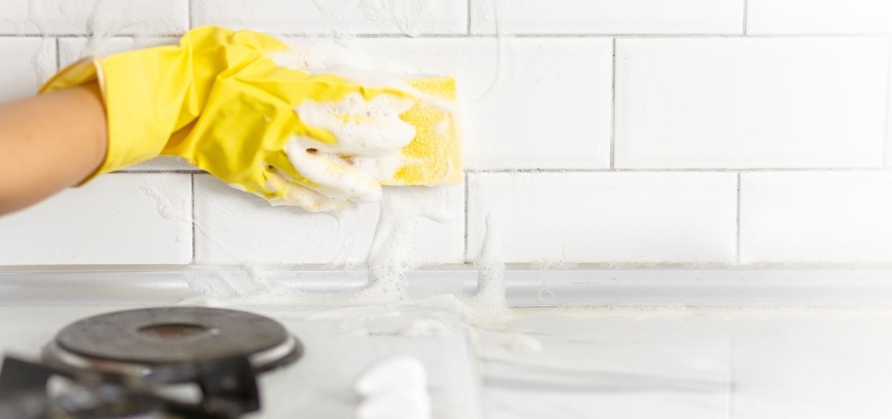 How to Tackle Greasy Kitchen Tiles