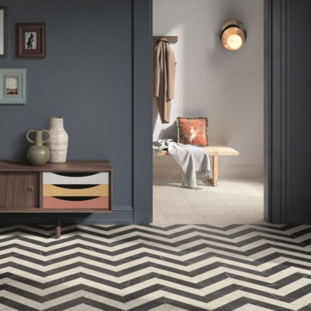 Living Room Floor Tile Ideas, Colours & Designs