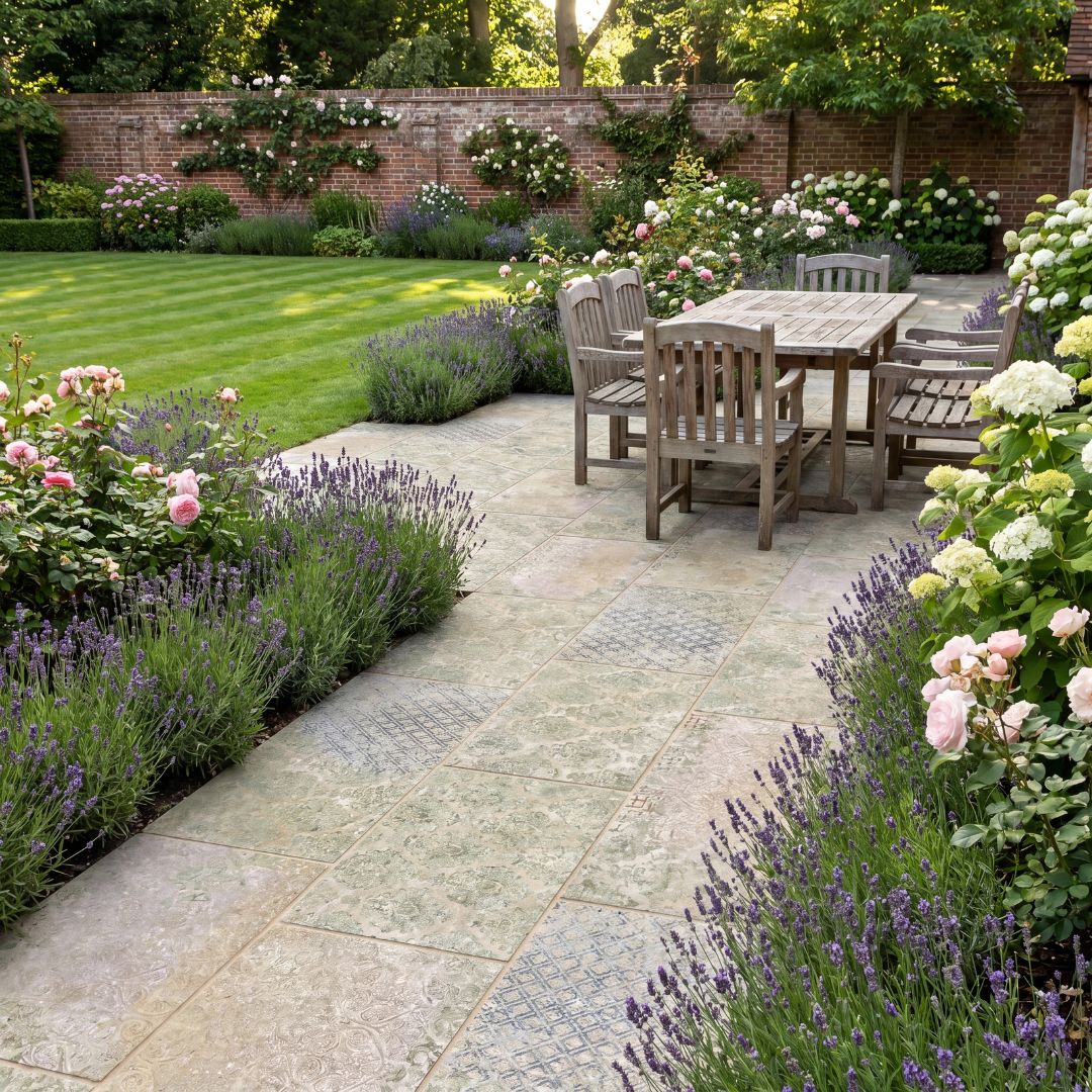 Outdoor Patterned Tiles ideas