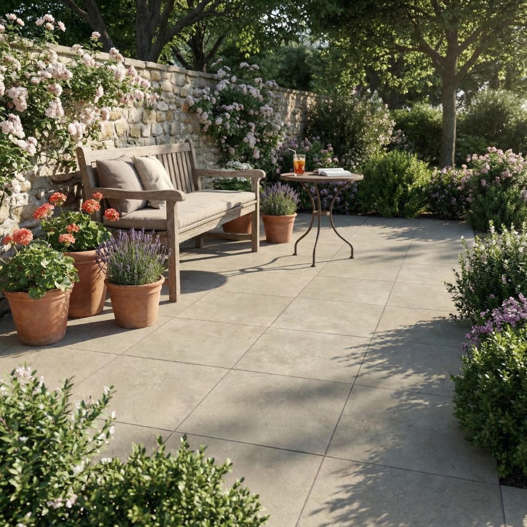 Garden tiles ideas 