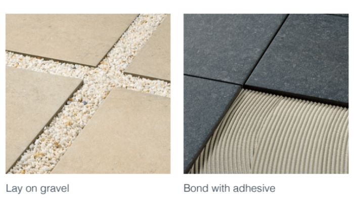 Porcelain tile for garden