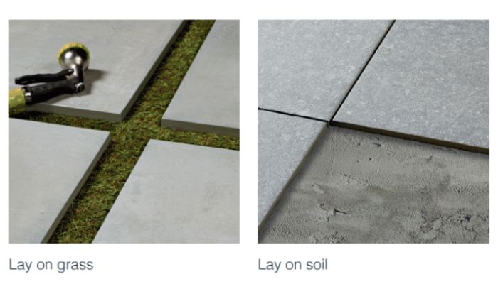 Tiles for garden design