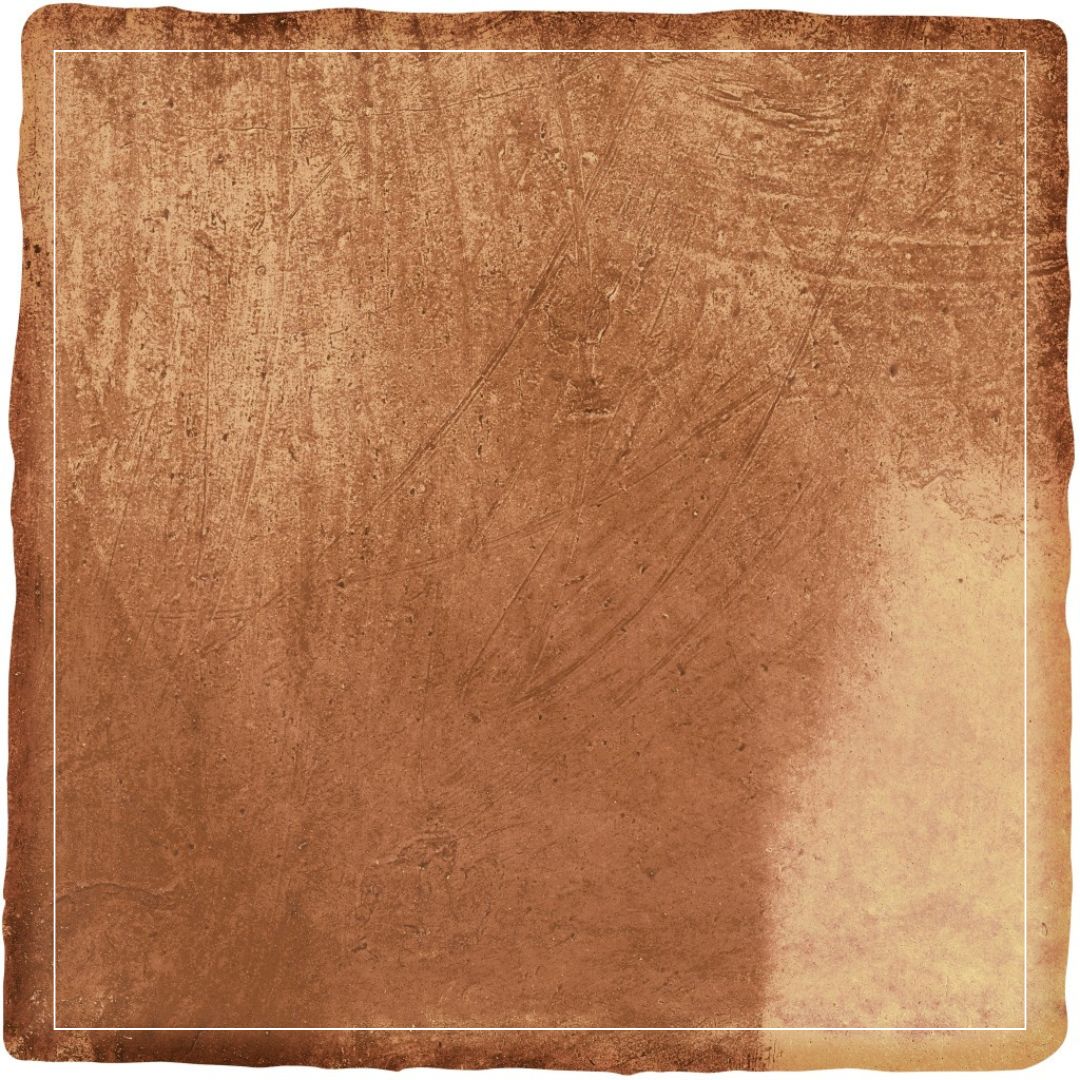 Terracotta tile for garden