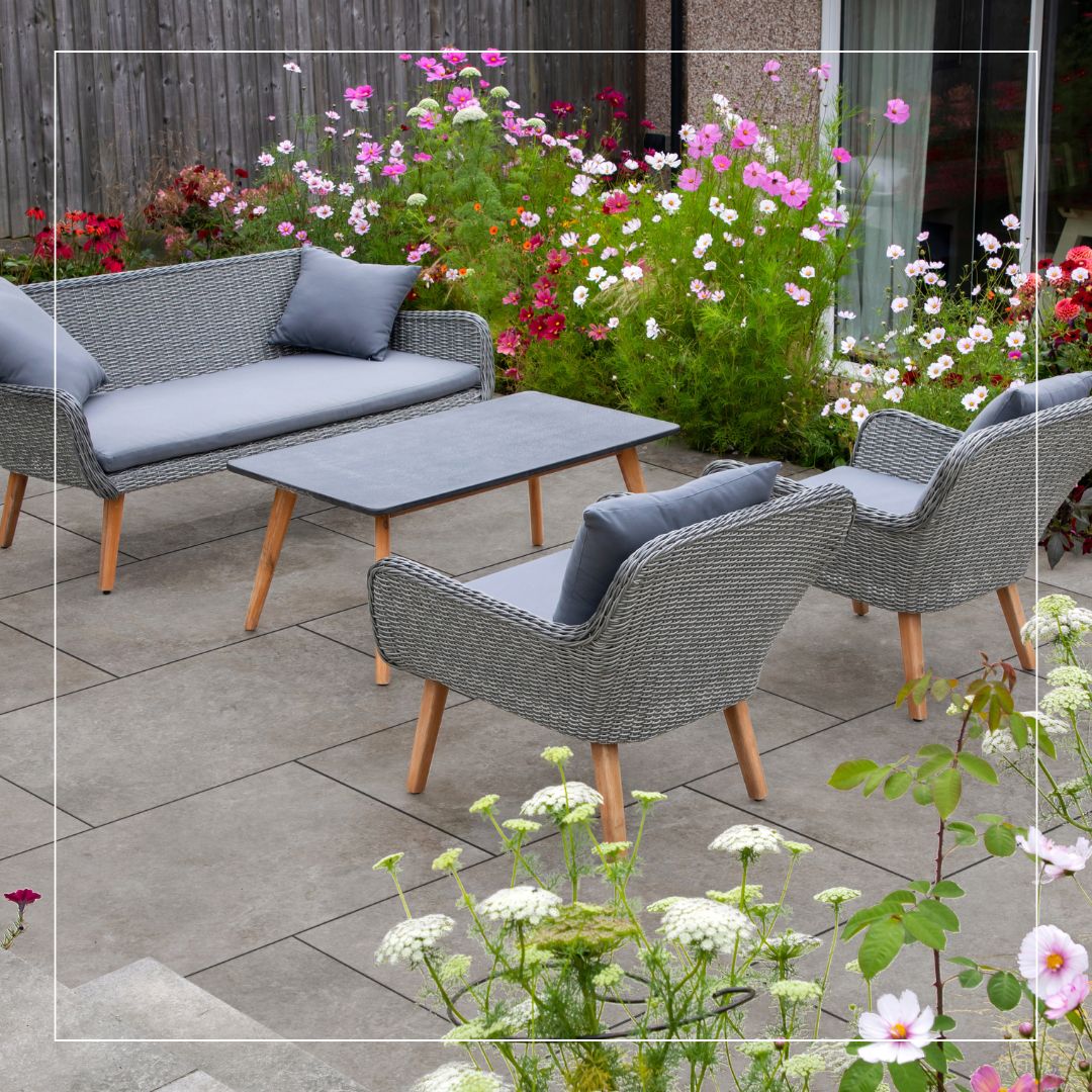 Tiles for garden and patio