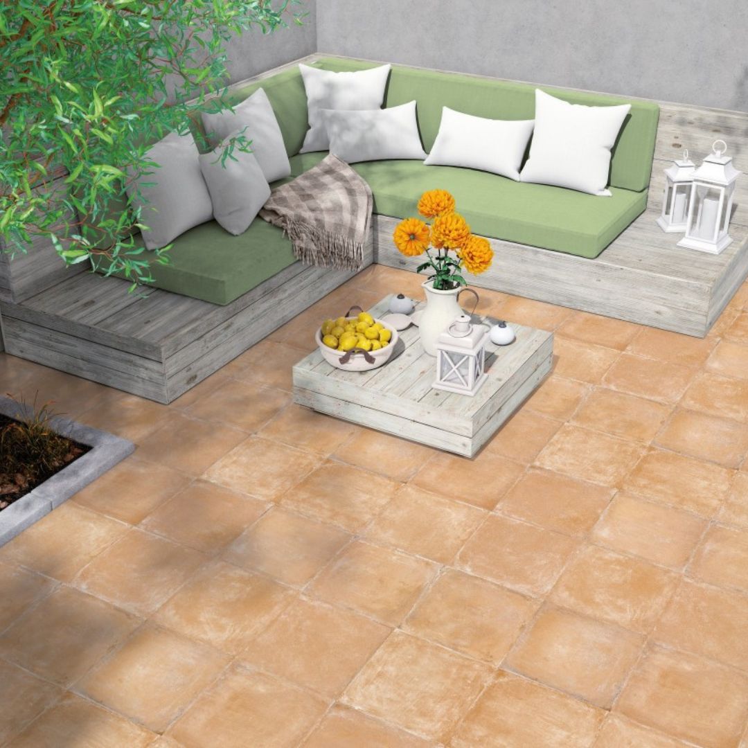 terracota tiles for garden, outdoor, pation