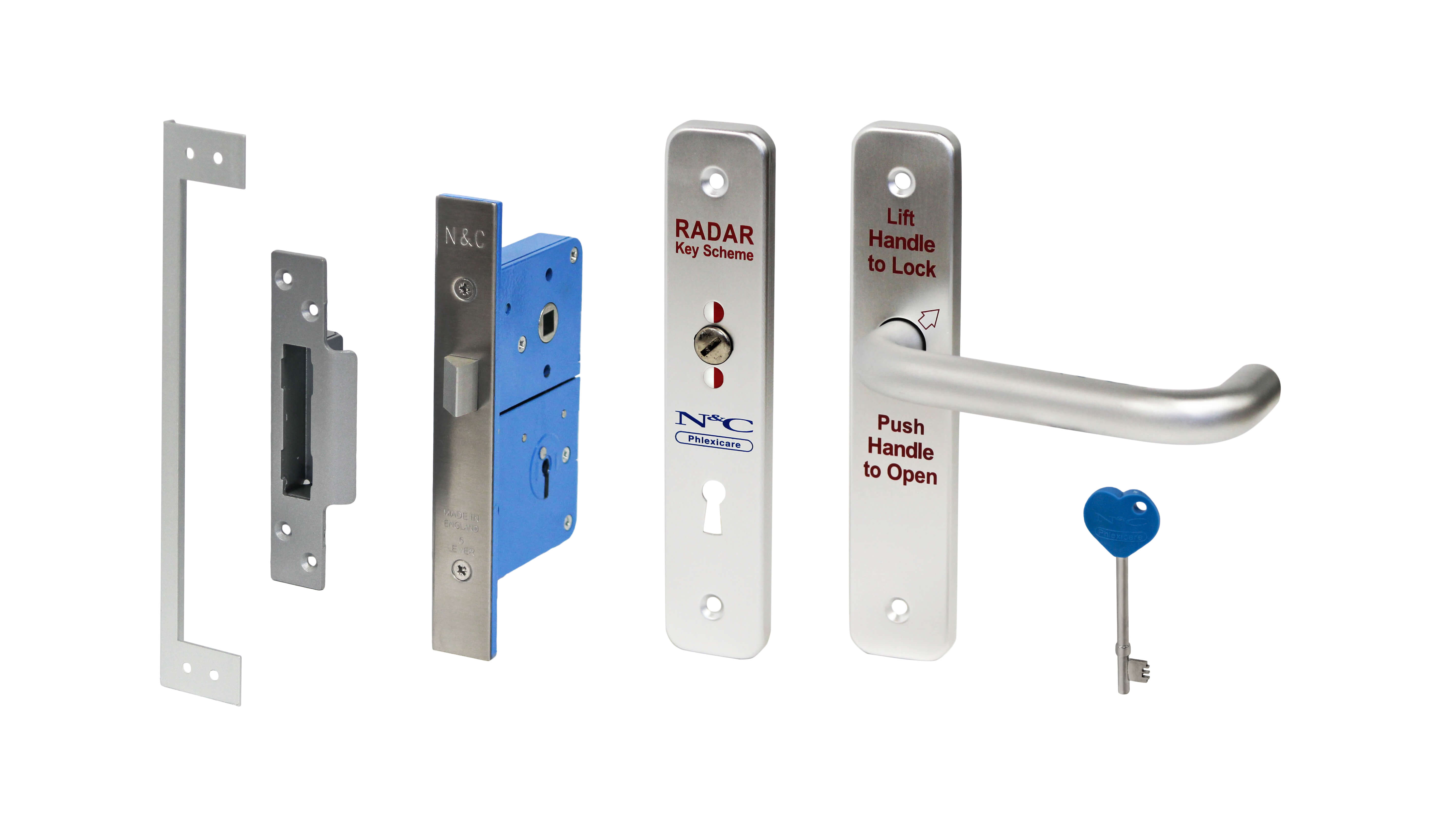 Radar lock set