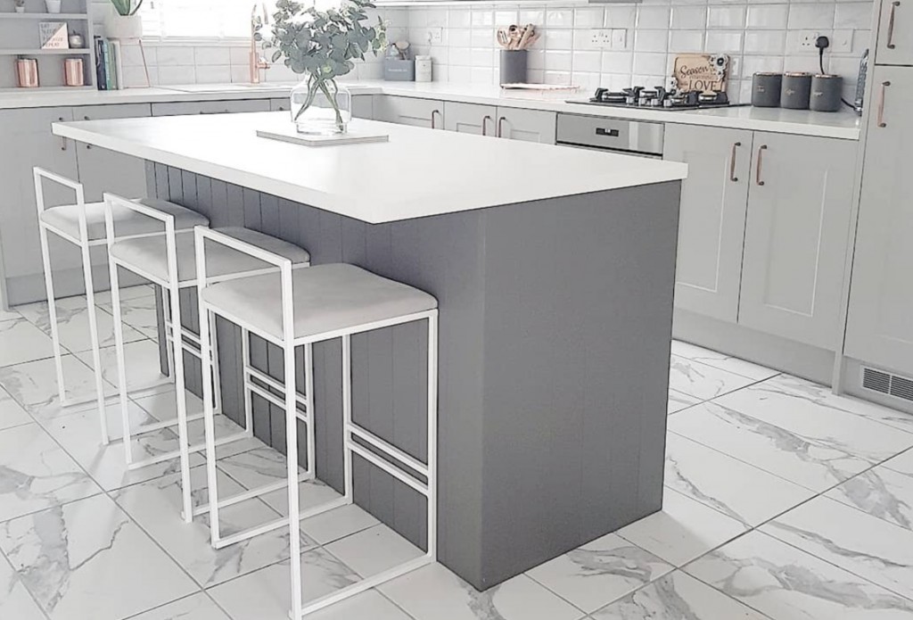 marble bevels and statuario kitchen transformation 7