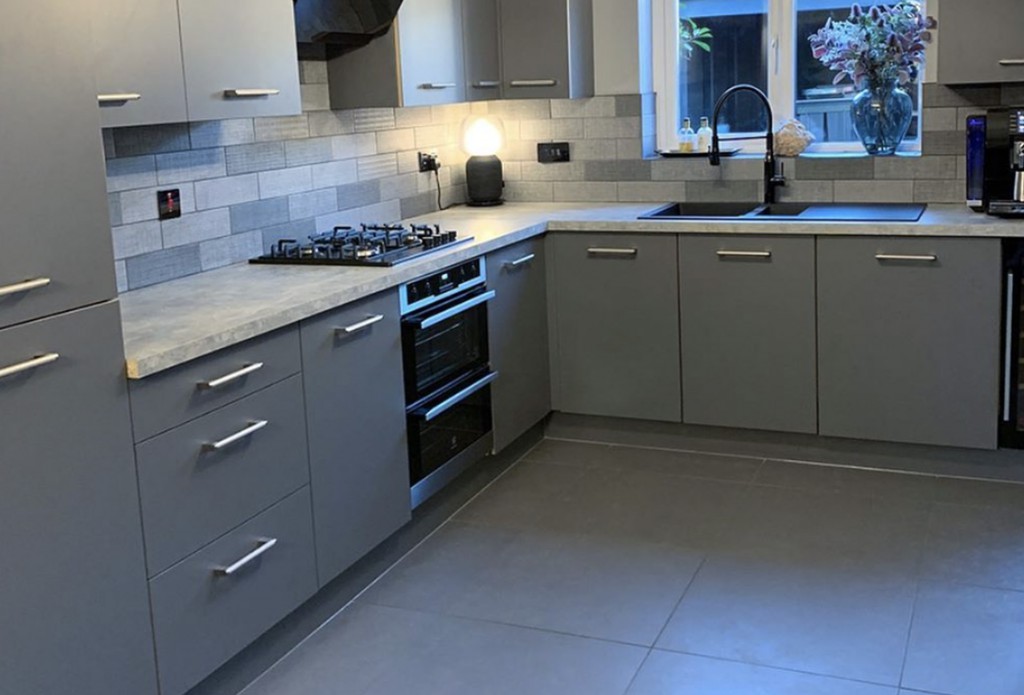 Time kitchen transformation carbon grey