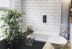 Nicobond matt white bathroom transformation